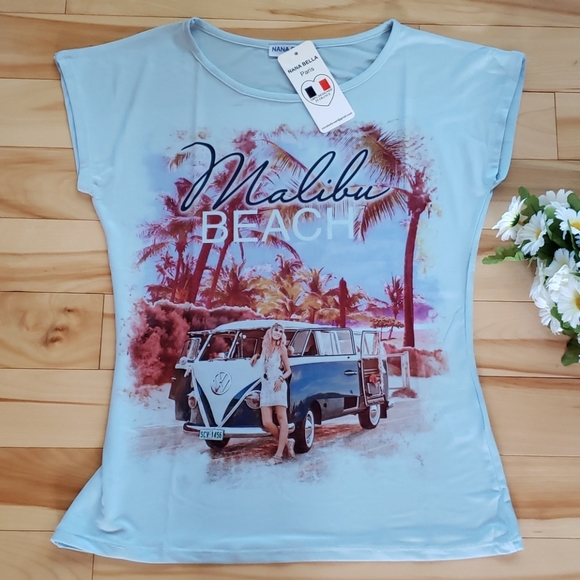 Nana Bella Paris Tops - Malibu beach top by Nana Bella Paris